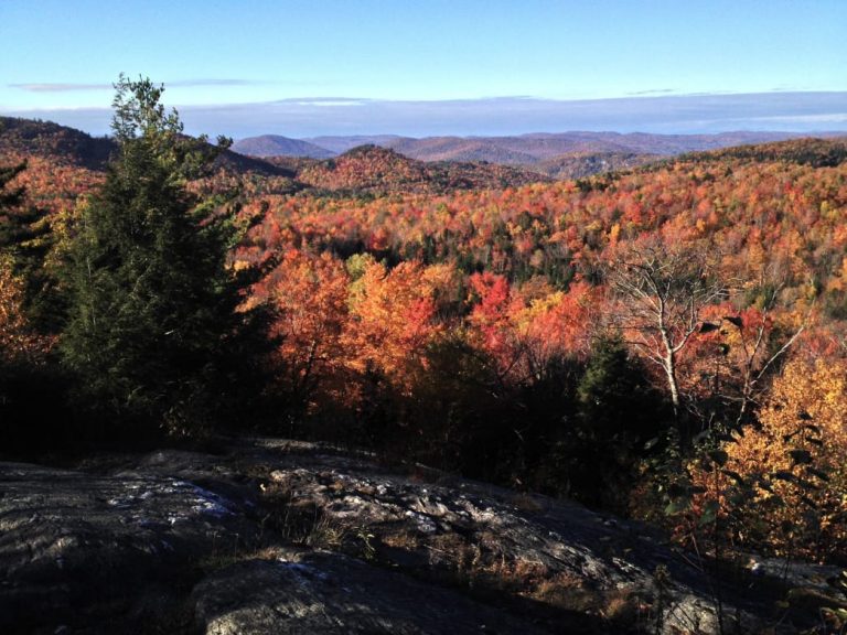 West Bolton's hidden gem for viewing fall foliage, Libby's Outlook.